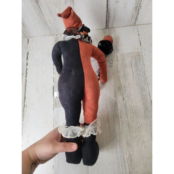 Halloween unique hat clown jester home decor star pumpkin - Picture 7 of 12